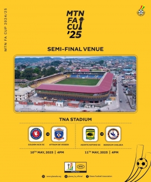 MTN FA Cup Semi Finals in Tarkwa will be a football festival to celebrate Mother&rsquo;s Day