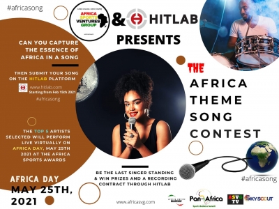 Africa Sports Ventures Group and HITLAB Launches The Africa Theme Song Contest