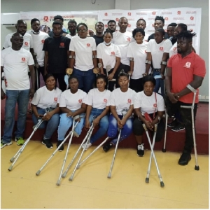 Ghana&rsquo;s first female amputee football team launched.