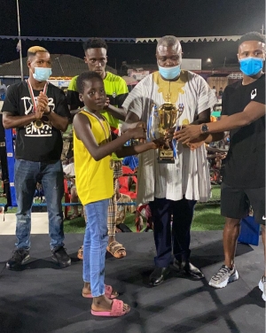 Meet Najat Naa Norley Lokko - Best Female Boxer At 2020 Besesaka Tournament