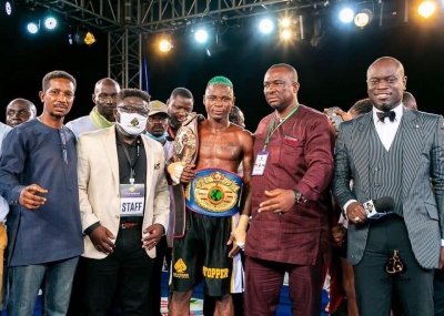 Robert &ldquo;Stopper&rdquo; Quaye stops Nathaniel Nukpe