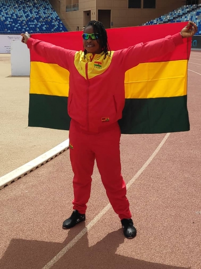 Zinabu Issah wins second gold in shot put at 2024 Paralympic Games Qualifiers at Morocco