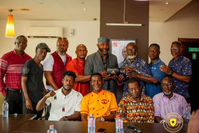 Reconstituted Board Of GBA And Representatives Of Major Stakeholders Meet Director General Of NSA