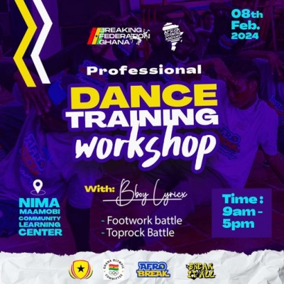 Breaking Federation Of Ghana To Hold Workshop For Professional Dancers At Nima Community Library