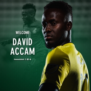 David Accam completes loan move to Swedish side Hammarby IF
