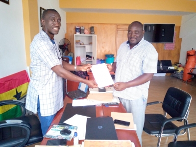 Coach Charles Quartey picks nomination forms to contest as GBA executive board member