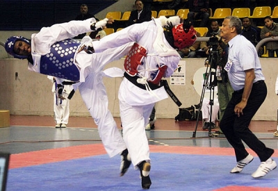 Henrietta Armah and Benson Addo presented with 2019 SWAG Taekwondo athletes of the Year Awards