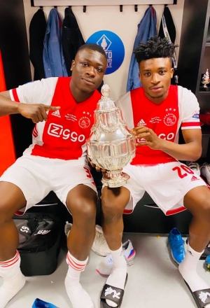 Mohammed Kudus and Brian Brobbey win KNVB Cup with Ajax after beating Vitesse