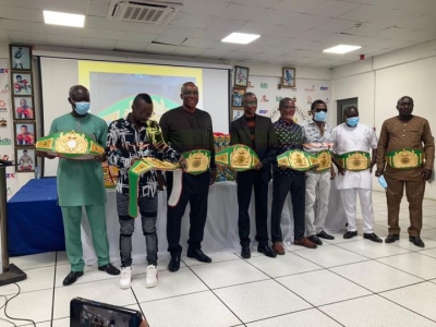 Time To Revive Professional Boxing In Ghana - Abraham Kotei Neequaye at unveiling of new belts