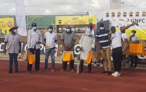 Mike Ahey, Oko Addy And Ohene Karikari Honoured By Ghana&rsquo;s Fastest Human Organisers