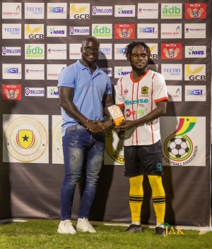 Tecno Mobile rewards Asante Kotoko&rsquo;s Steve Mukwala