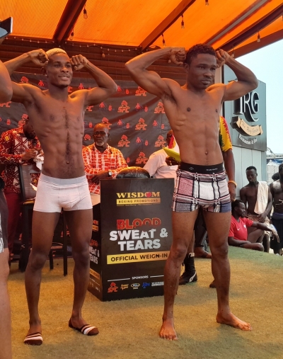 Theo &lsquo;Lopez&rsquo; Allotey stars on &lsquo;Blood, Sweat and Tears&rsquo; Showdown against Lukman Akinolugbade