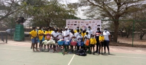 Bergins Outreach donates to St. Francis Tennis Academy