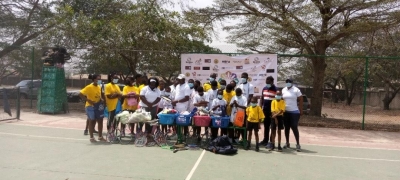 Bergins Outreach donates to St. Francis Tennis Academy