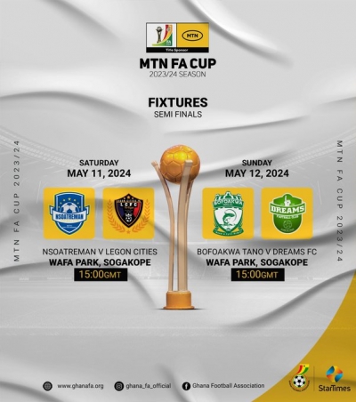 Fans Call For Fair Officiating In MTN FA Cup Semi Finals Matches At Sogakpe This Weekend