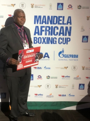 Ghana's George Lamptey officiates at 2024 Nelson Mandela Tournament in Durban