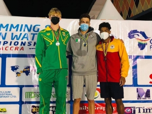 Ghana wins two medals at 14th CANA African Swimming Championship
