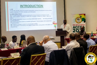 LOC presents Transport Manual for Accra 2023 to TCAG