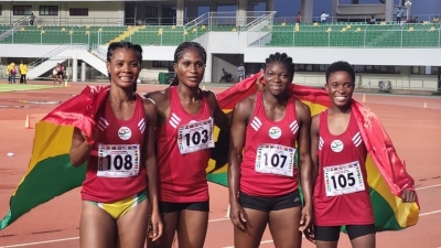 Amoah, Azamati. Coach Gaizah and others in Ghana&rsquo;s contingent for 13th African Games