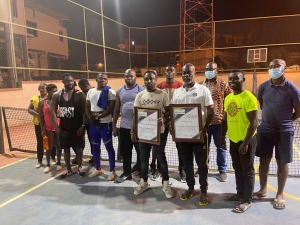 G.O. Tennis Club honors Maxwell Owusu as the new  Club Patron