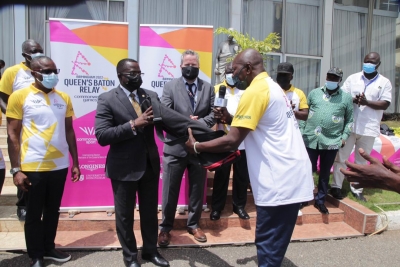 Queen's Baton Arrives in Ghana