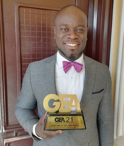 Nat Attoh named the Event MC of the Year (Male)