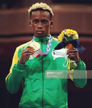Tokyo 2020: Bronze Medalist Samuel Takyi Hailed By American Duke Ragan