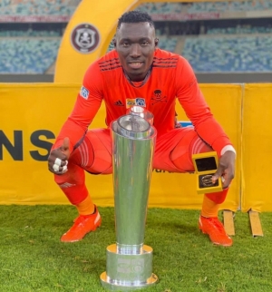 Richard Ofori elated to win first major trophy with Orlando Pirates