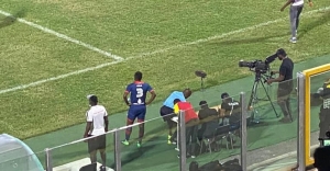 Asamoah Gyan Marks GPL Return As Legon Cities FC Draw With Medeama