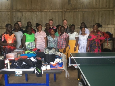 Project Africa Supports Backhanders Table Tennis Club At Agona Kwanyako
