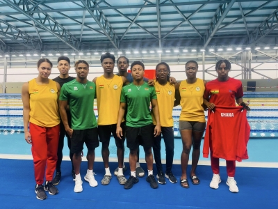 Ghana Swim Team Misses Medal Opportunities