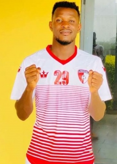Daniel Lomotey arrives in Tunisia to sign for AS Soliman