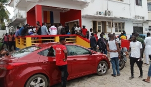 Football fans rush for Hearts versus Kotoko tickets