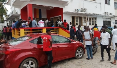 Football fans rush for Hearts versus Kotoko tickets