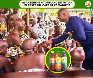 Dr. Caesar receives Otumfuo&rsquo;s blessings
