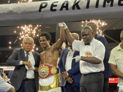 Elvis Ahorgah loses WBO Middleweight title to Tanzanian Hassan Mwakinyo in Zanzibar