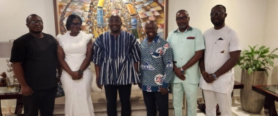 SWAG Executive confer with Vice President Bawumia