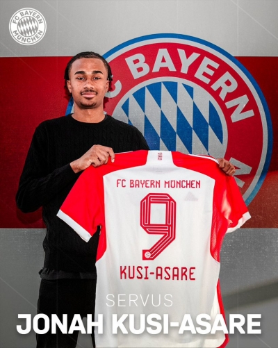 Bayern Munich Sporting16 year old Jonah Kusi-Asare