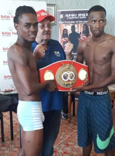 Ayabonga Sonjica versus Theophillus Tetteh in South Africa called off