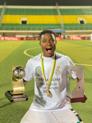 Issahaku Abdul Fatawu named MVPof U-20 Afcon  tournament