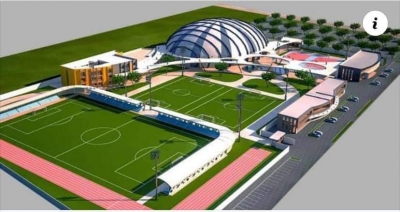 President Akufo Addo cuts sod for construction of facilities for 2023 African Games at Borteyman