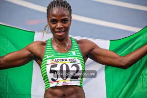 Tobi &lsquo;Express&rsquo; Amusan Storms Accra 2023 To Win Two Gold Medals For Nigeria