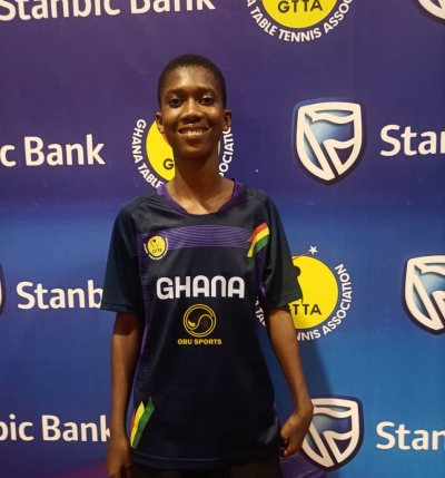 New Sensation, Joanita Borteye wins female prize at 2023 GTTA Otumfour Smash Tournament