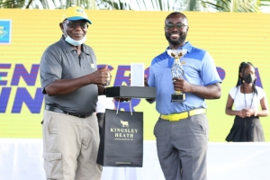 Eric Ofosuhene And Leticia Amponsah Mensah Win 2021 MTN Final Golf Tournament