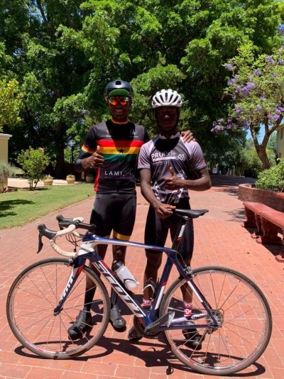 Farrakhan Shaaban Mohammed and Foster Doevi aka Bullet to participate in the National Cycling Road Championship