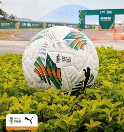 CAF, PUMA outdoor official match ball for AFCON 2023