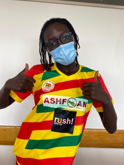 Swimmer Unilez Takyi Advises Ghanaian Youth To Work Hard If They Want To Get To The Top