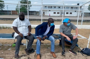 GFA boss Kurt Okraku, technical director in Benin for WAFU Cup of Nations