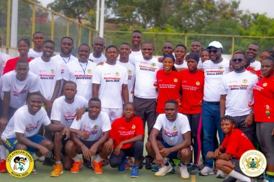 Sports Minister and Journalists Visit Camp Of Team Ghana Preparing For 13th African Games