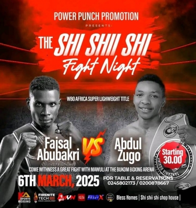 Faisal Abubakar To Defend WBO Africa Super Lightweight Title Against Abdul Zugo on 6th March